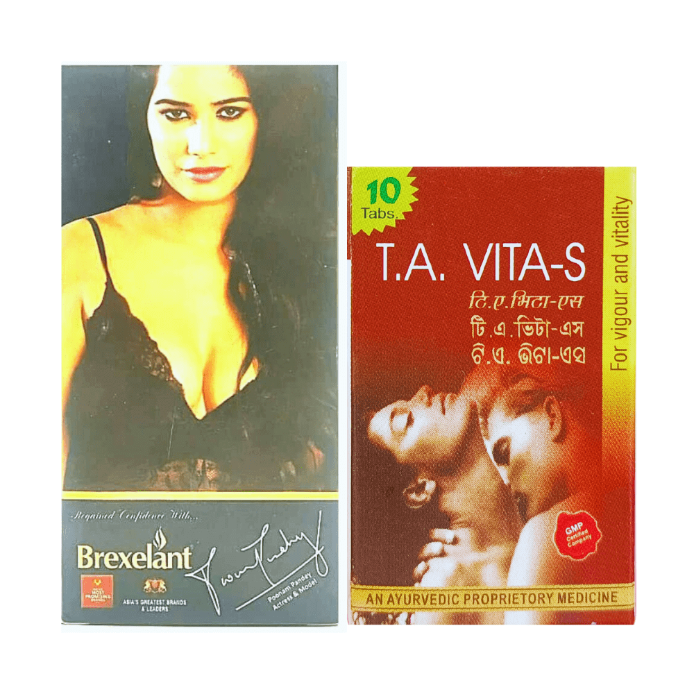 Ayurvedic T.A. Vita & Brexelant breast Cream For Female Pleasure (Combo) - HEALTH AIM PHARMACY