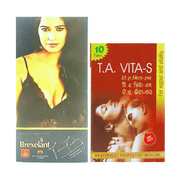Ayurvedic T.A. Vita & Brexelant breast Cream For Female Pleasure (Combo) - HEALTH AIM PHARMACY