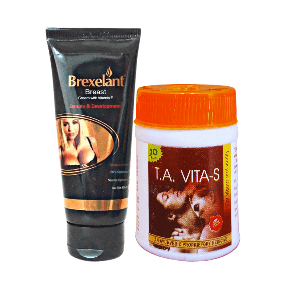 Ayurvedic T.A. Vita & Brexelant breast Cream For Female Pleasure (Combo) - HEALTH AIM PHARMACY