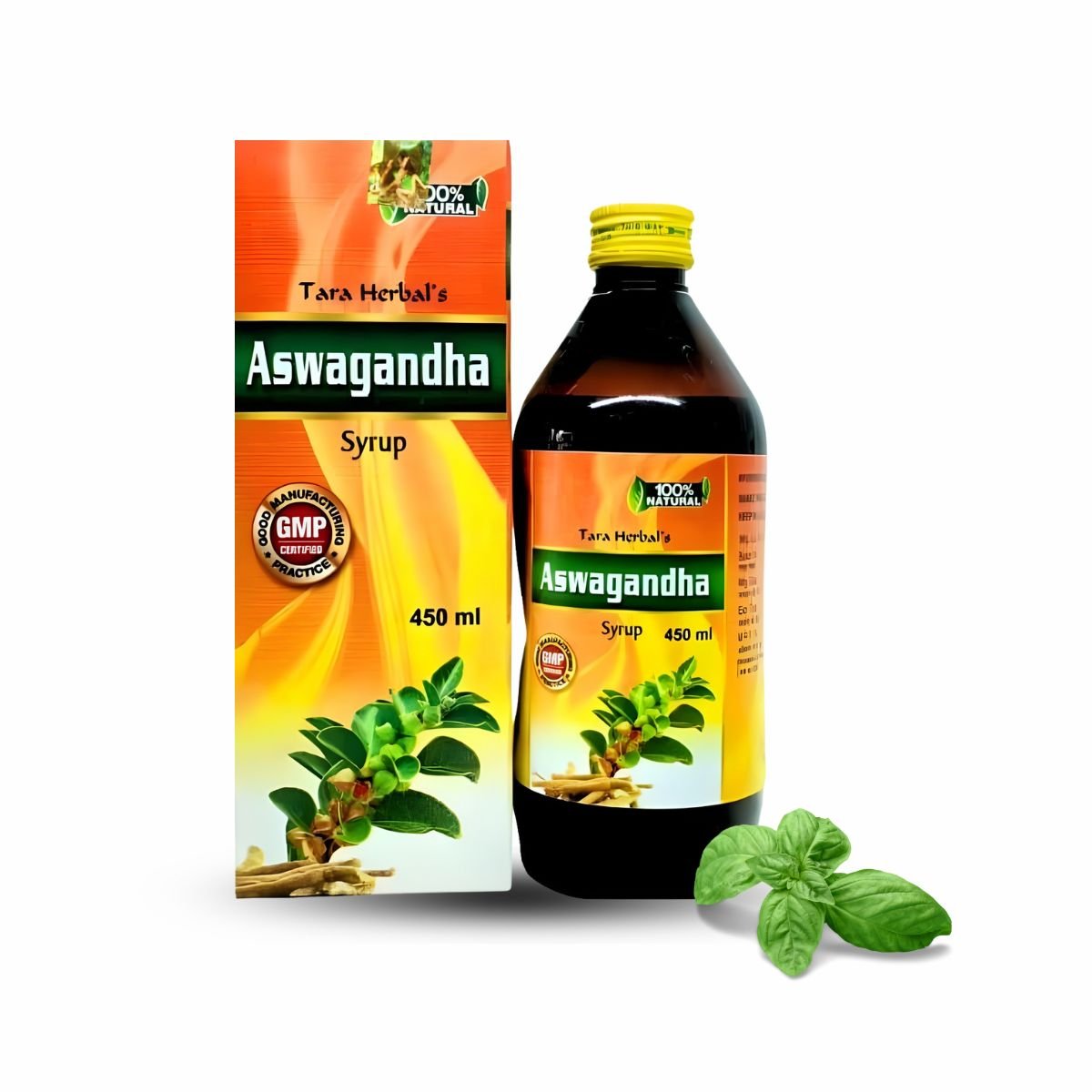 Ayurvedic Tara Herbal's Aswagandha Syrup | 450ml | Pack Of 2 - HEALTH AIM PHARMACY
