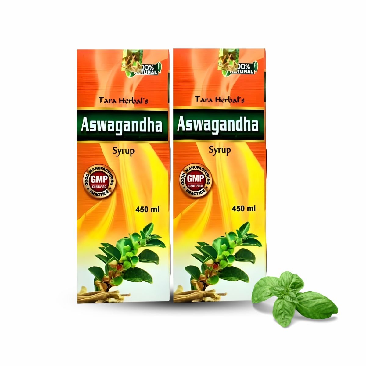 Ayurvedic Tara Herbal's Aswagandha Syrup | 450ml | Pack Of 2 - HEALTH AIM PHARMACY