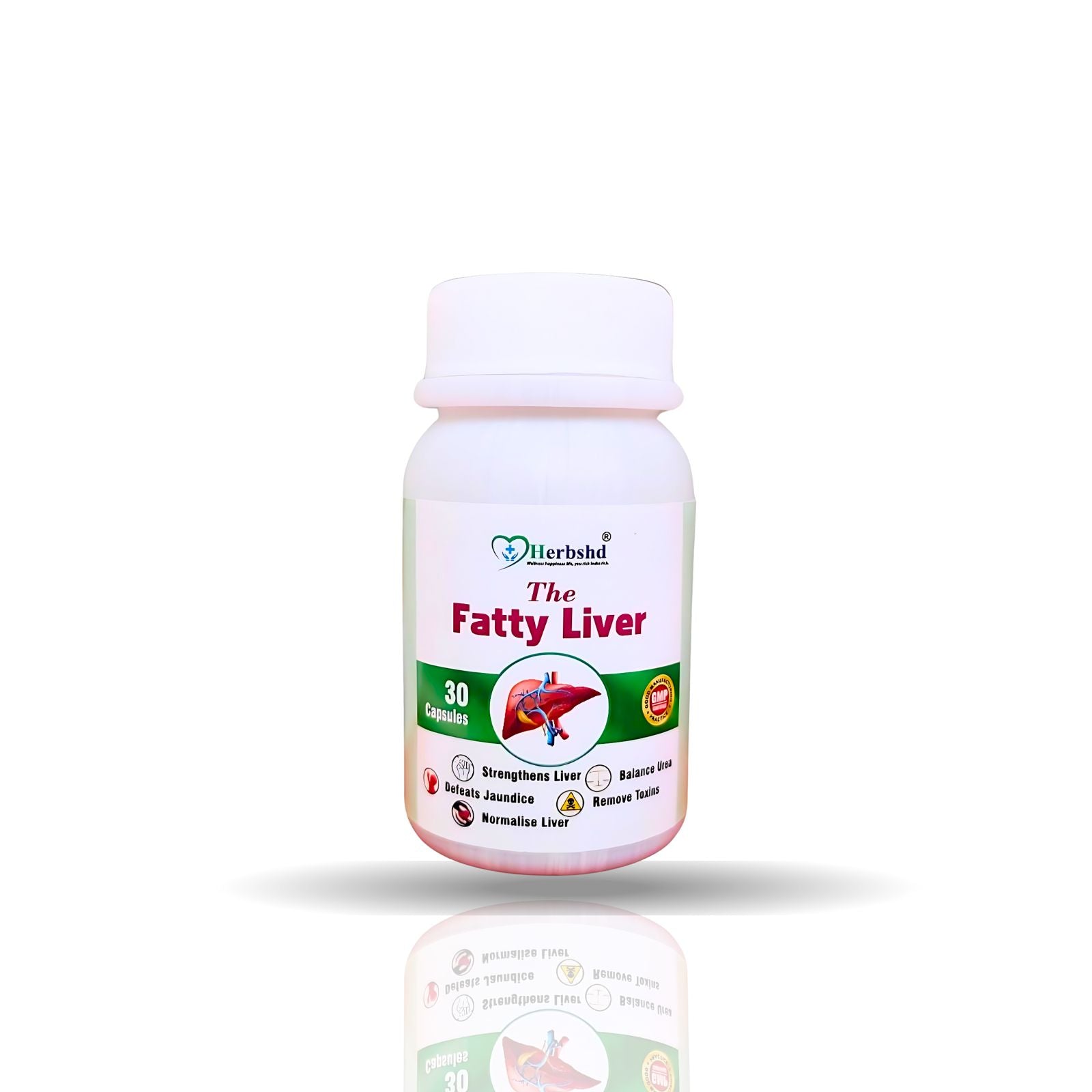 Ayurvedic The Fatty Liver Capsule | Liver Health Capsule | 30caps | Liver Disease - HEALTH AIM PHARMACY