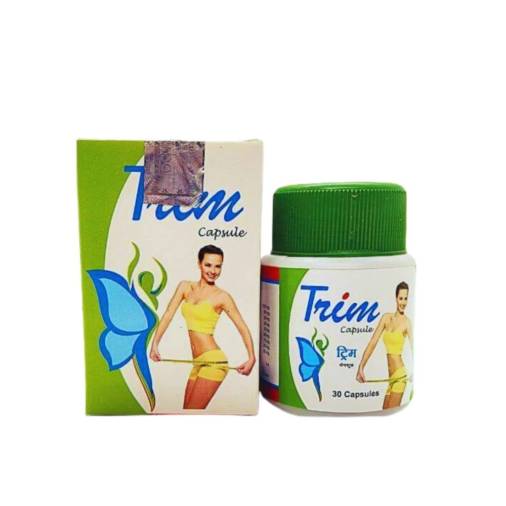 Ayurvedic Trim 30 Capsule for slim figure,Weight Loss ( pack of 3) - HEALTH AIM PHARMACY