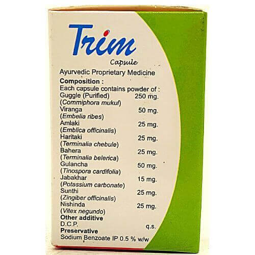 Ayurvedic Trim Capsule For Weight Loss (pack of 2) - HEALTH AIM PHARMACY