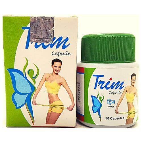 Ayurvedic Trim Capsule For Weight Loss (pack of 2) - HEALTH AIM PHARMACY