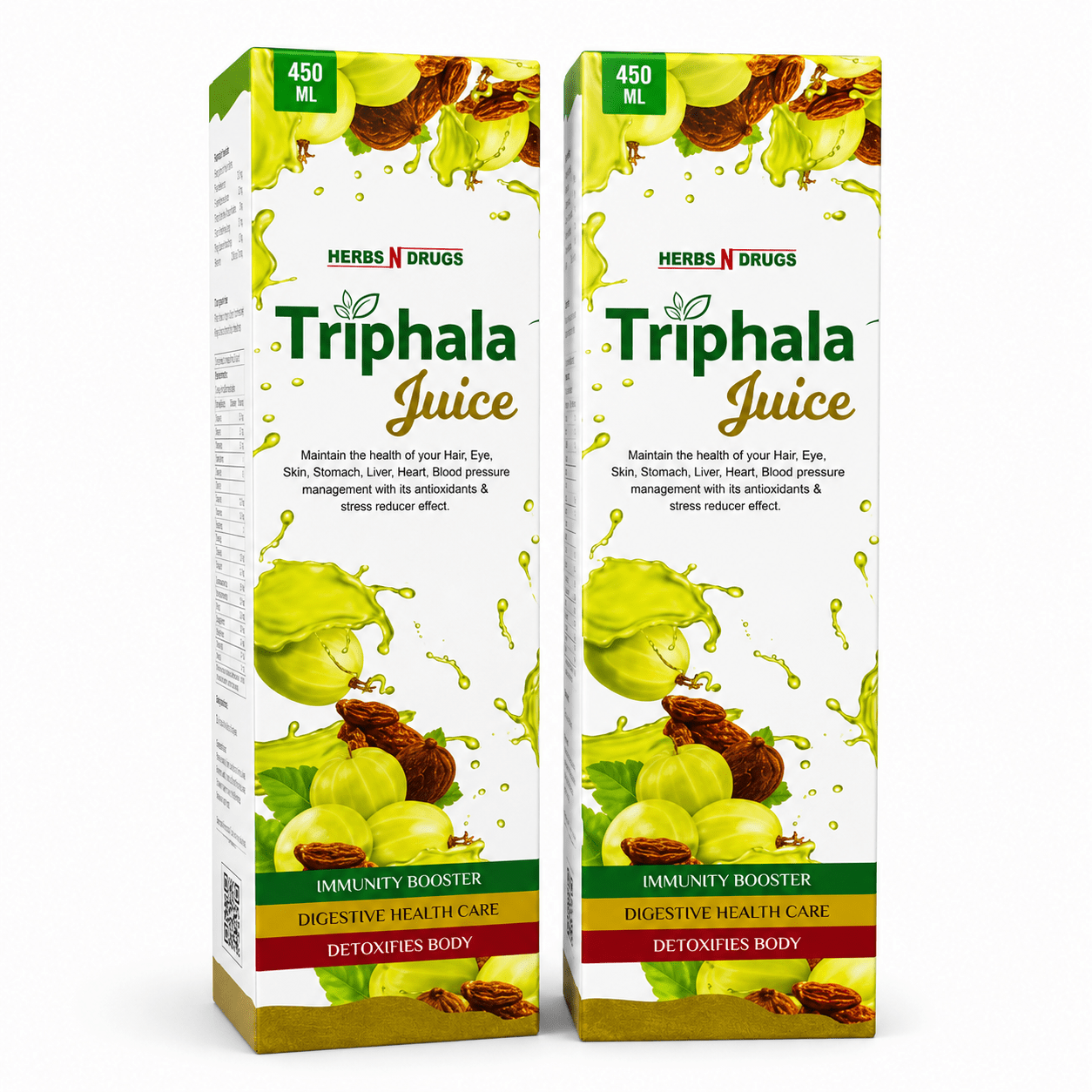 Ayurvedic Triphala Juice 450ml (Pack of 2) - HEALTH AIM PHARMACY