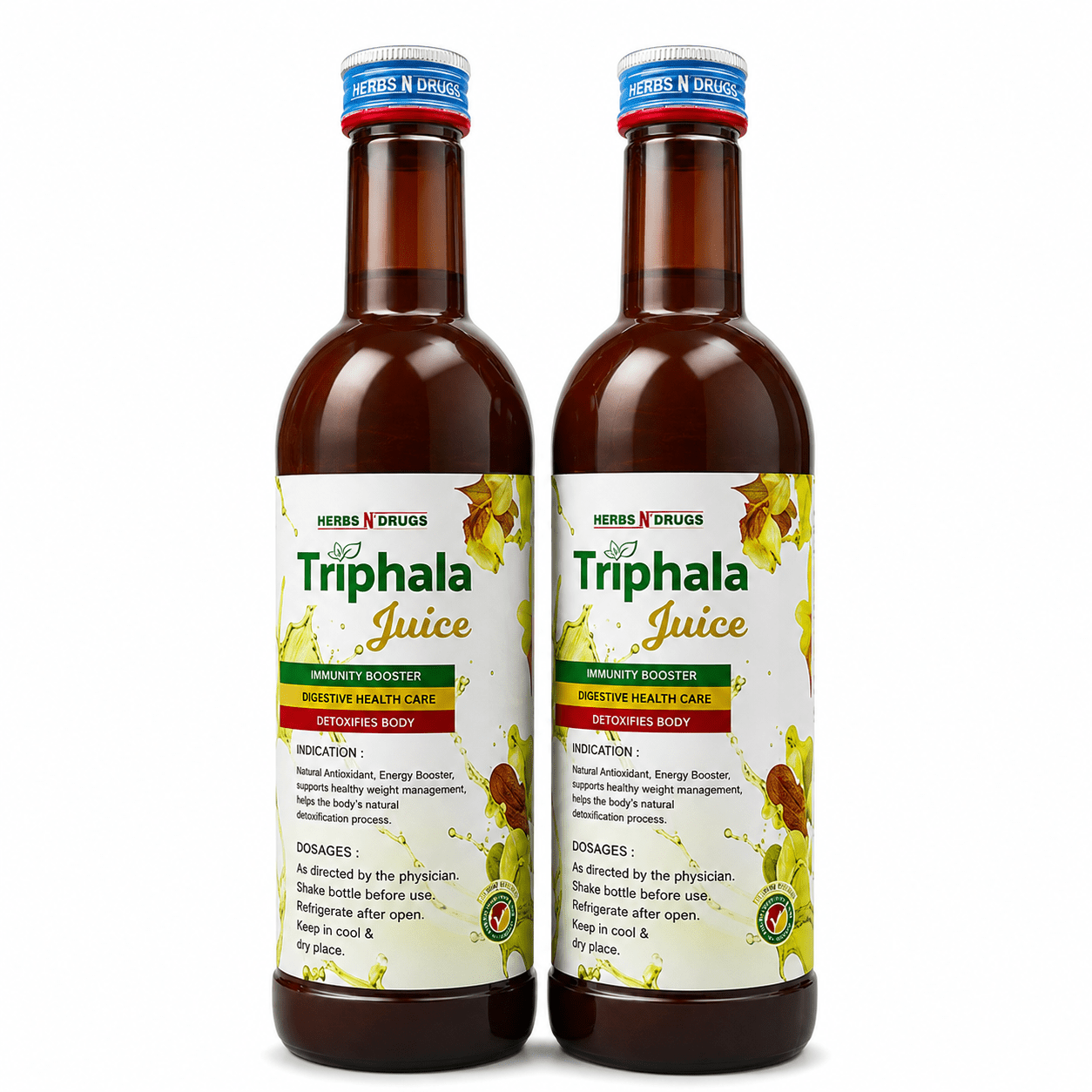 Ayurvedic Triphala Juice 450ml (Pack of 2) - HEALTH AIM PHARMACY