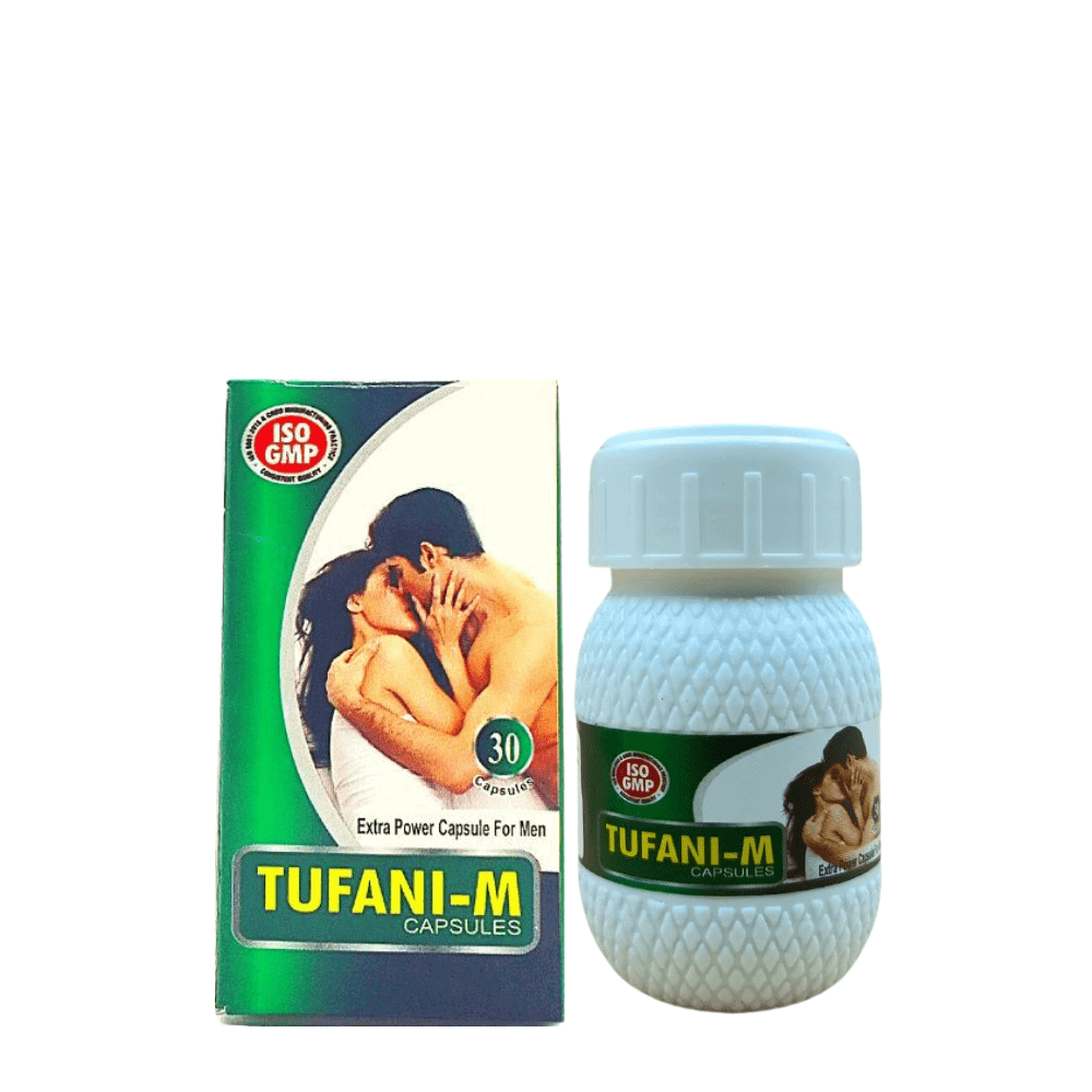 Ayurvedic Tufani M Capsule for Vigour & Vitality - HEALTH AIM PHARMACY