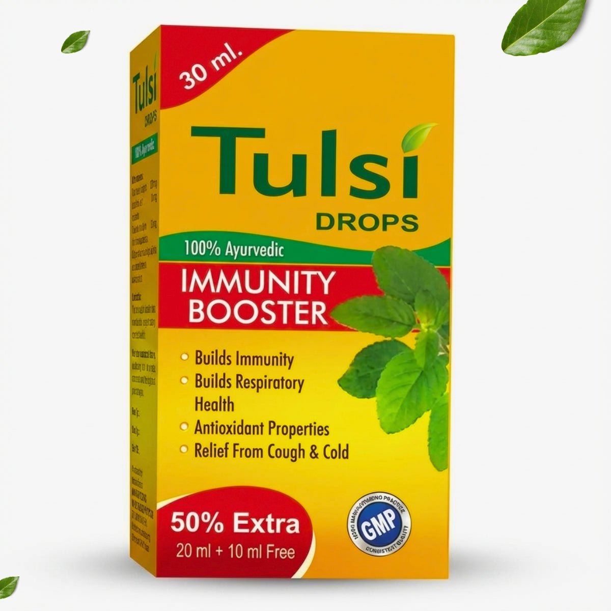 Ayurvedic Tulsi Drops & Tulsi - Vasak Plus Syrup & Best Health Capsule | 30ml + 100ml + 50cap - HEALTH AIM PHARMACY
