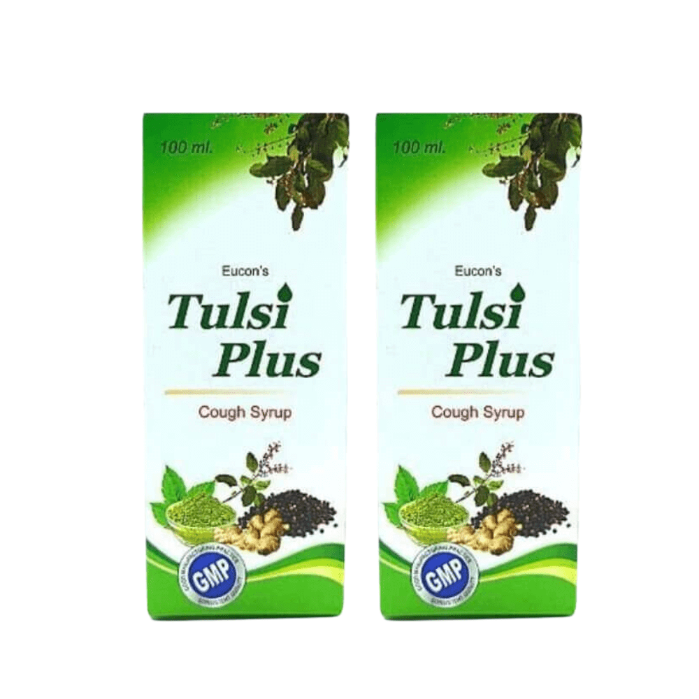 Ayurvedic Tulsi Syrup For Cough and cold 100ml (5 PACK OF) - HEALTH AIM PHARMACY