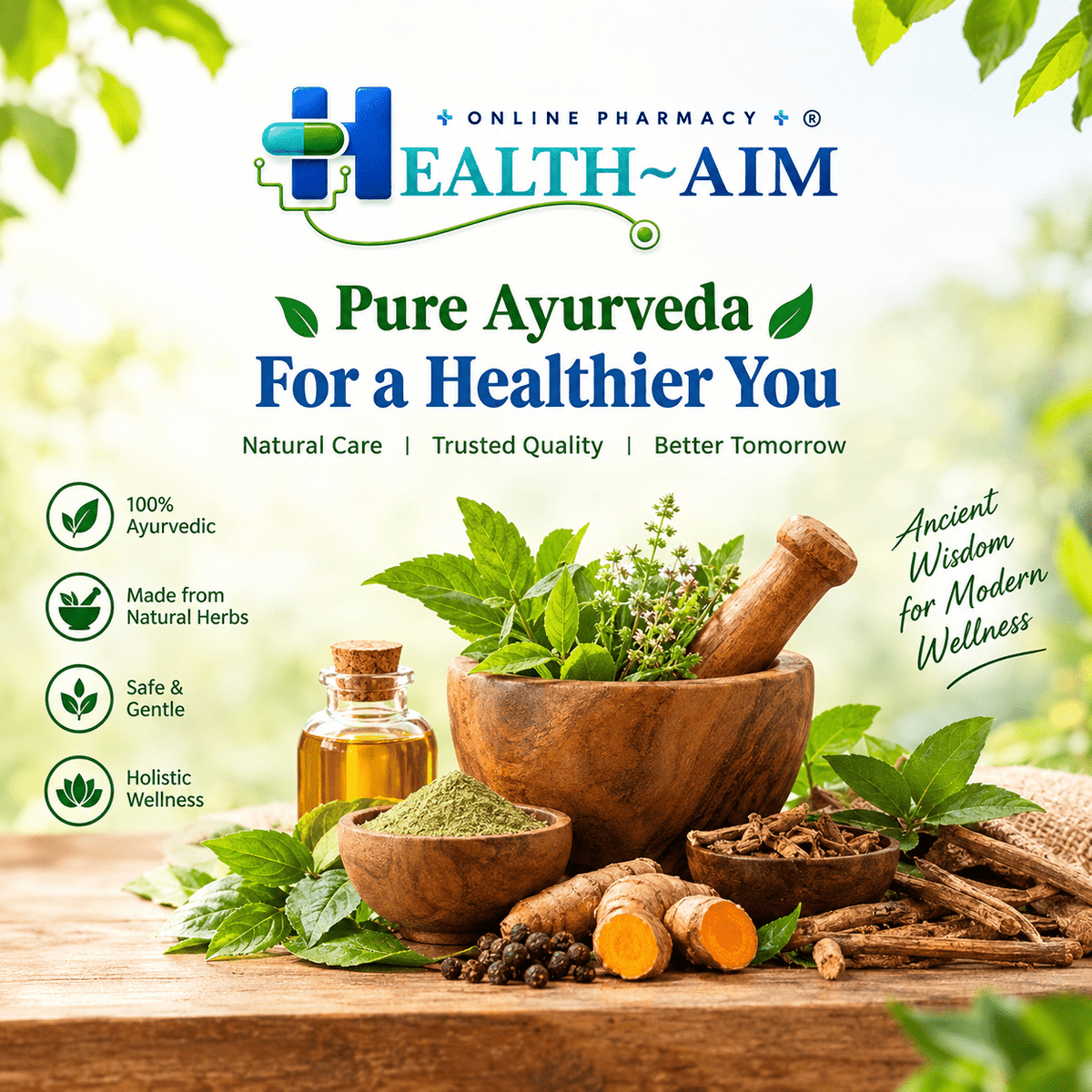 Ayurvedic URI T Capsule & Pain QR Plus Capsule Combo Pack of 2 + Get PAIN QR Pain Oil FREE - HEALTH AIM PHARMACY
