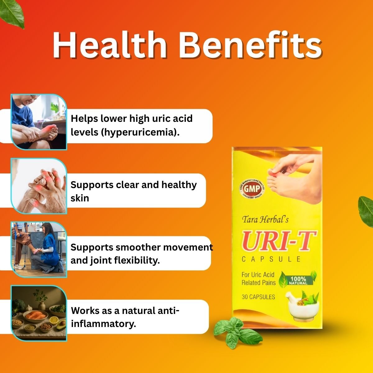 Ayurvedic URI - T Capsule & PARALITOL Oil | 30Cap + 100ml | Combo Pack - HEALTH AIM PHARMACY