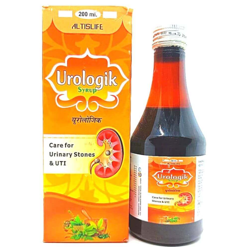 Ayurvedic Urologik Syrup 200ml(pack of - 3) - HEALTH AIM PHARMACY