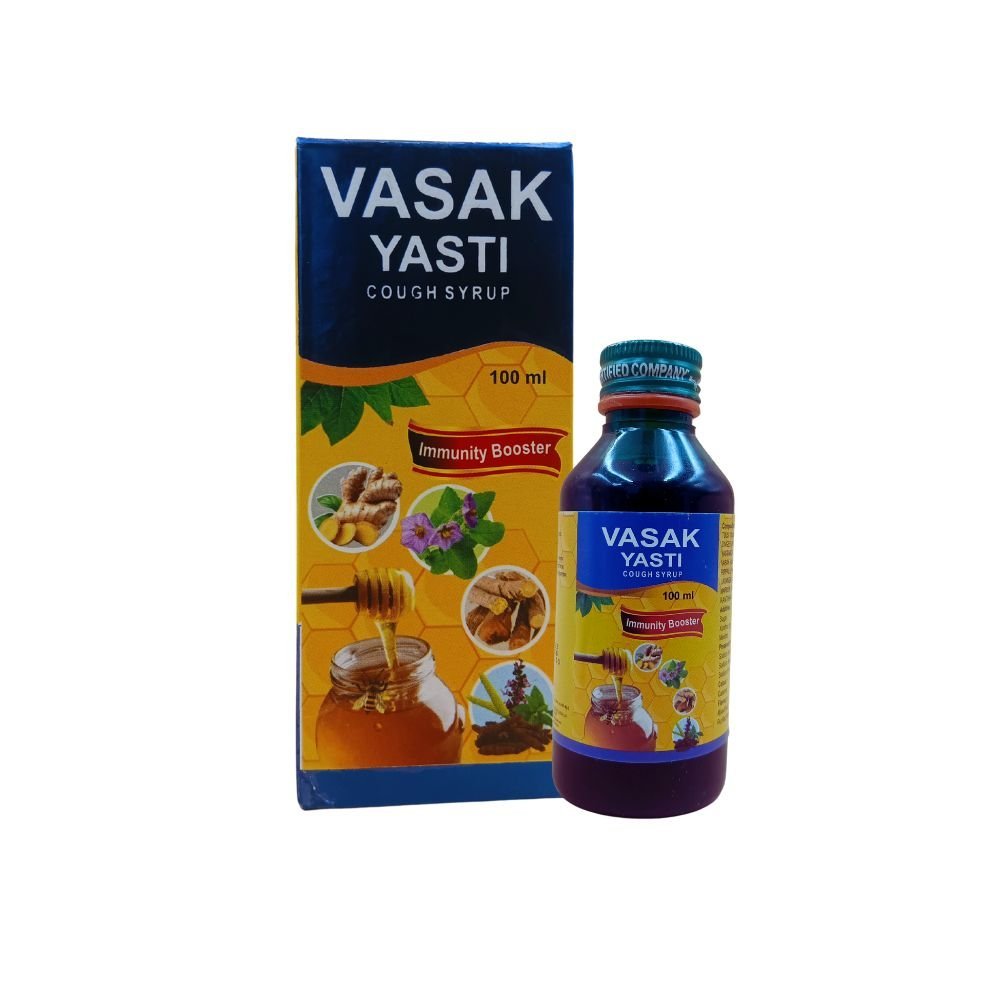 AYURVEDIC VASAK YASTI SYRUP 100 ML (pack of 4) - HEALTH AIM PHARMACY