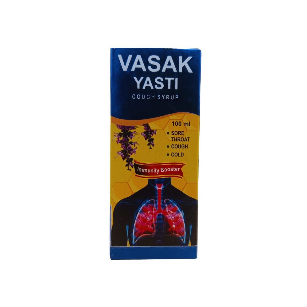 AYURVEDIC VASAK YASTI SYRUP 100 ML (pack of 4) - HEALTH AIM PHARMACY