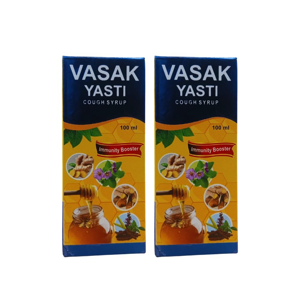 AYURVEDIC VASAK YASTI SYRUP 100 ML (pack of 4) - HEALTH AIM PHARMACY