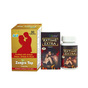 Ayurvedic Zeegra TopRx Time ExtraTablet Combo For Extra Power - HEALTH AIM PHARMACY