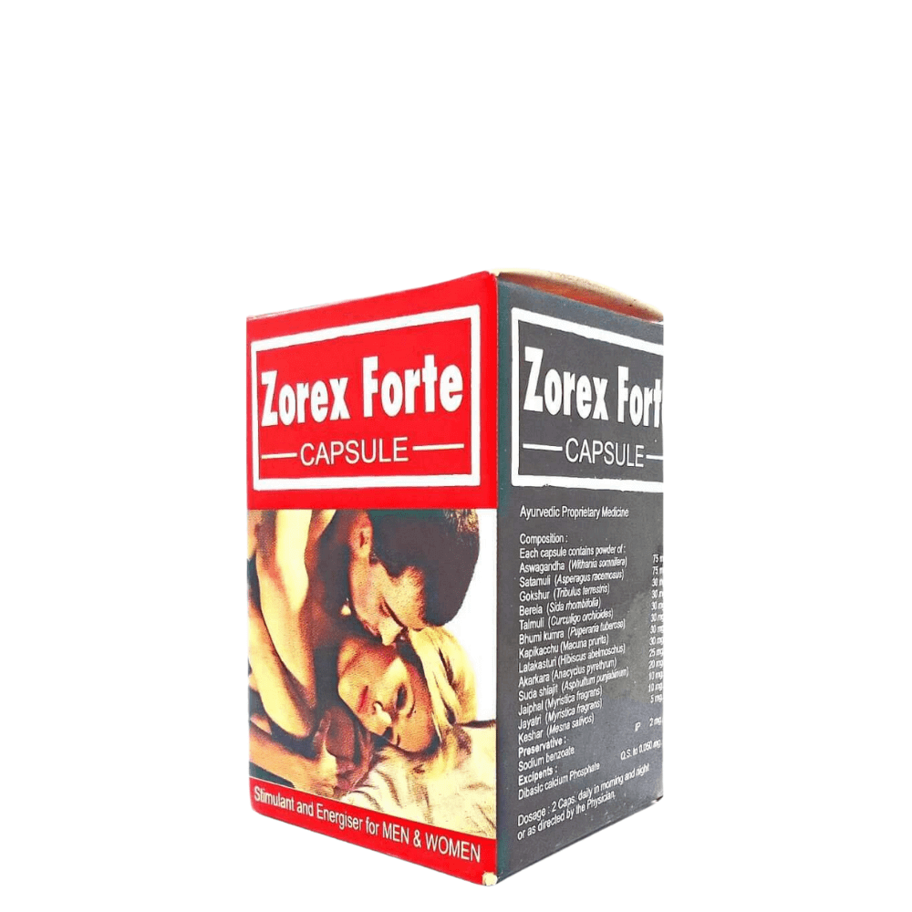 Ayurvedic Zorex Forte Capsule ( pack of 2) - HEALTH AIM PHARMACY