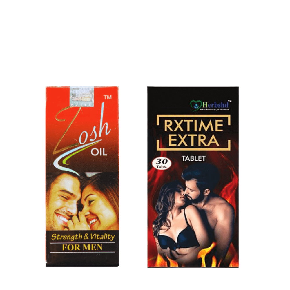 Ayurvedic Zosh Oil 15ml And Rxtime Extra Tablets ( Combo ) - HEALTH AIM PHARMACY