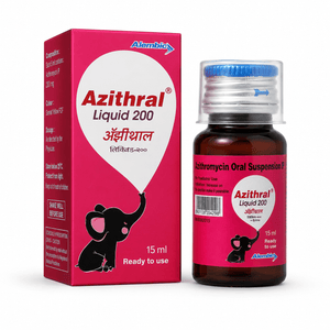 Azithral 200 Liquid 15ml Oral Suspension