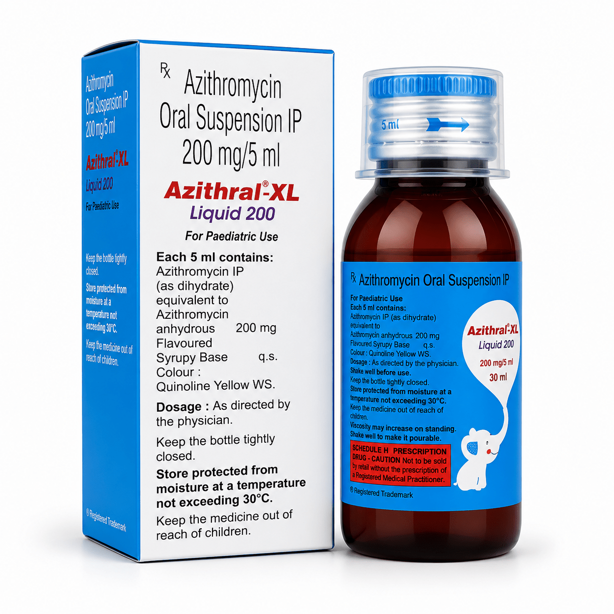 Azithral 200 Liquid 30ml - HEALTH AIM PHARMACY