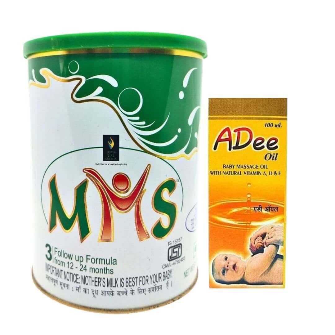 Baby’s Food MMS (400 gm) & ADee Oil (combo) - HEALTH AIM PHARMACY