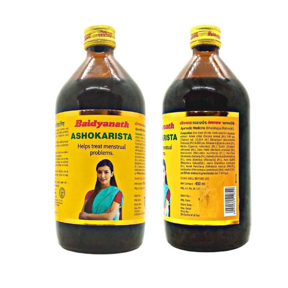 Baidyanath Ashokarista tonic & Health Aim Capsule (combo) - HEALTH AIM PHARMACY