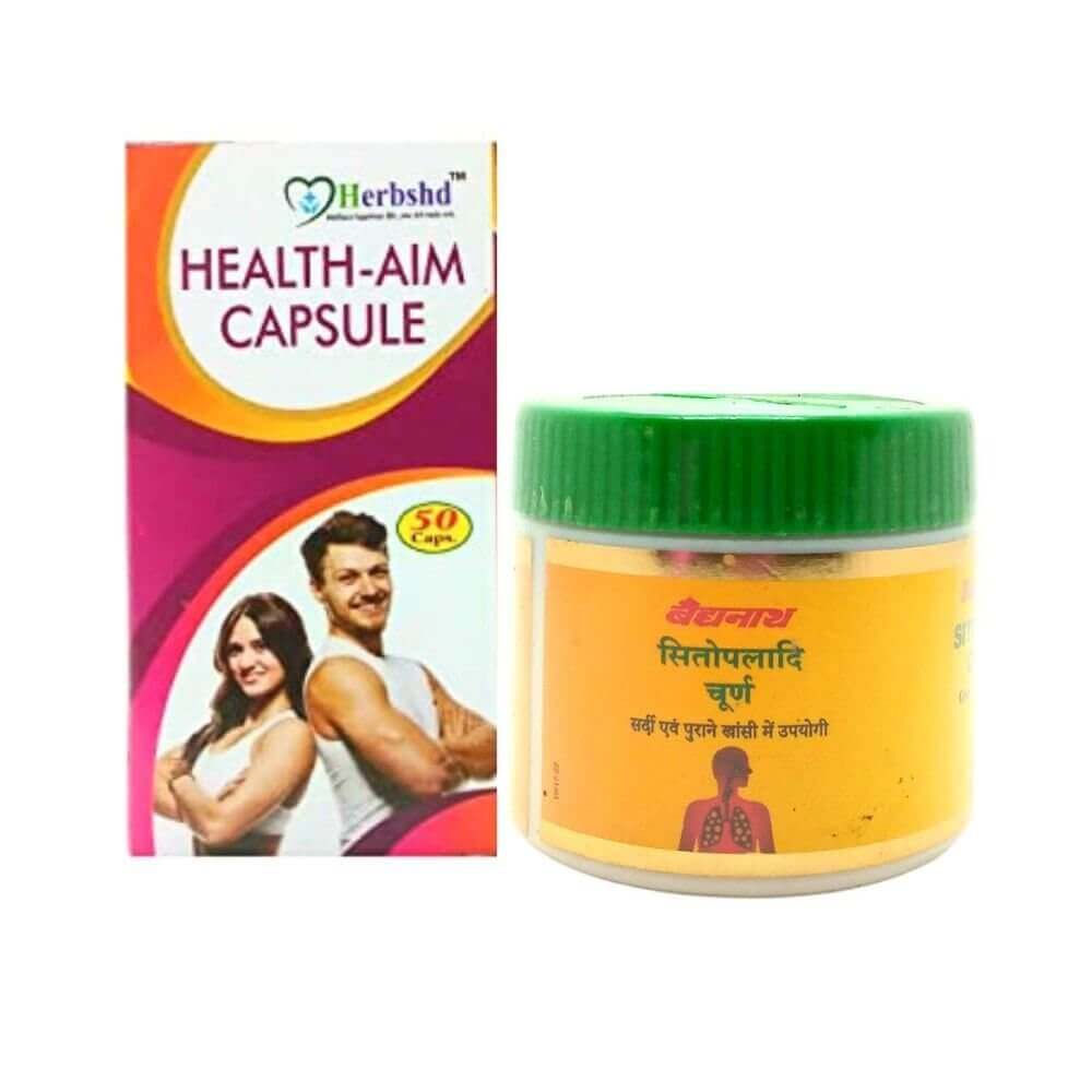 Baidyanath Avipattikar Churn & Health Aim Capsule (combo) - HEALTH AIM PHARMACY