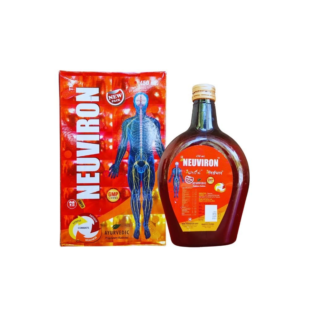 Bans Neuviron tonic 450ml For Nerve ( Pack Of 2 ) - HEALTH AIM PHARMACY