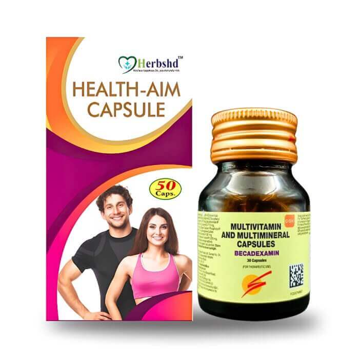 Becadexamin MULTIVITAMIN Capsule & Health Aim Capsule (COMBO PACK) - HEALTH AIM PHARMACY