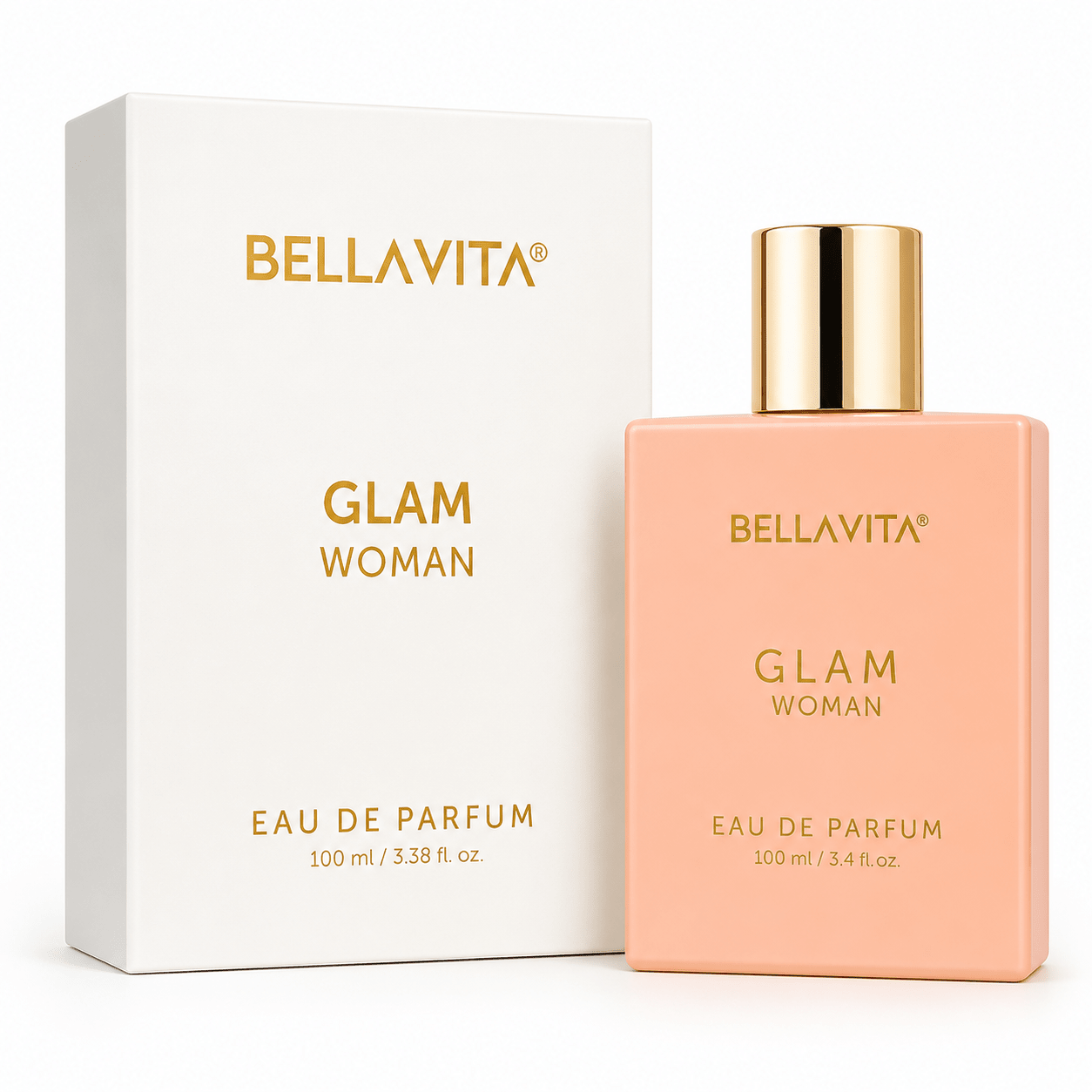 BELLAVITA GLAM WOMAN EAU DE PARFUM 100ML - HEALTH AIM PHARMACY