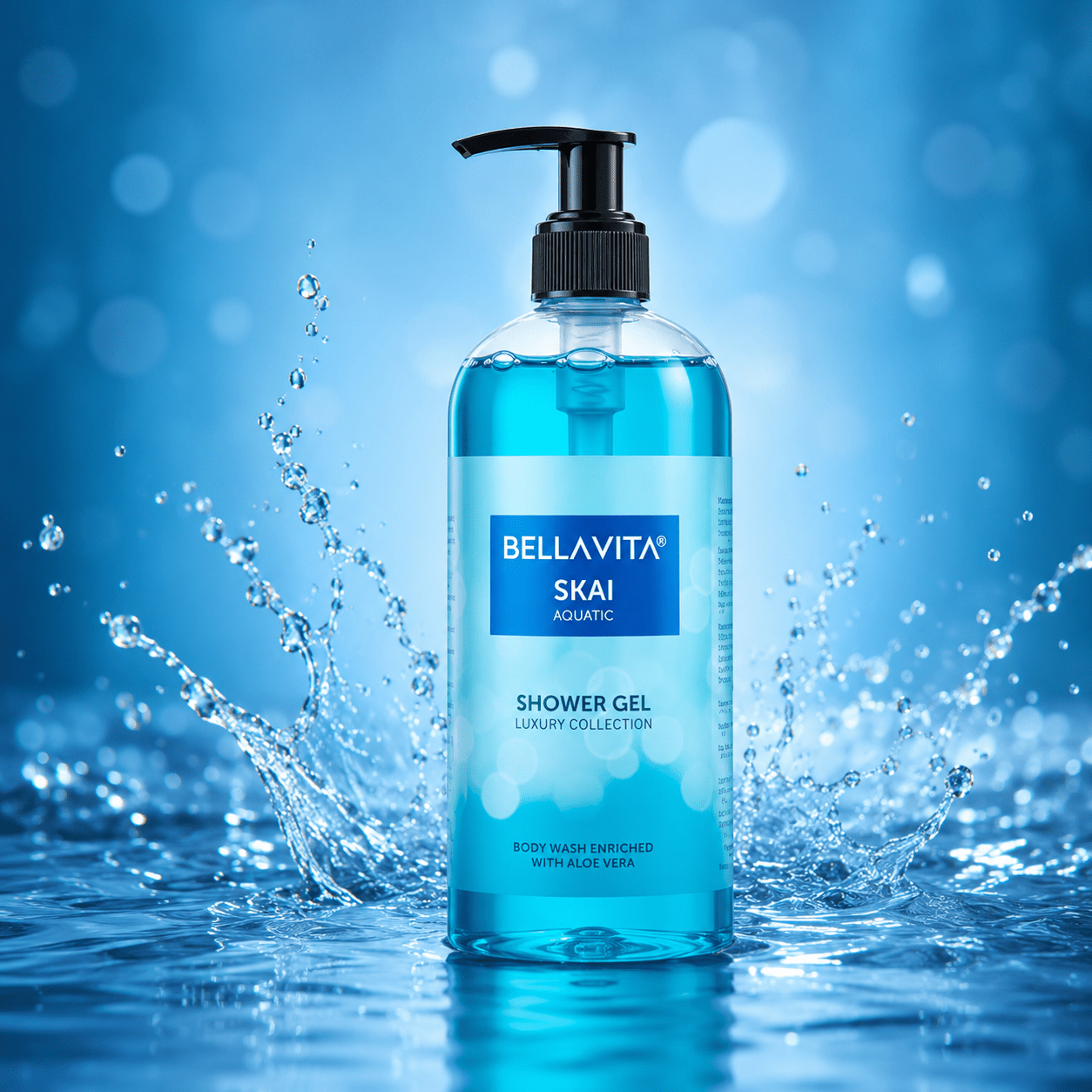 BELLAVITA SKAI Aquatic Shower Gel - 500ml - HEALTH AIM PHARMACY
