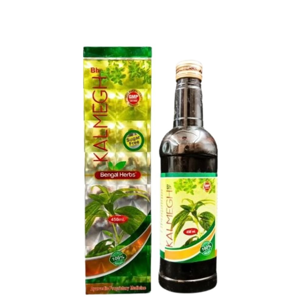 Bengal Herbs Kalmegh Syrup 450ml. (pack of 3) - HEALTH AIM PHARMACY