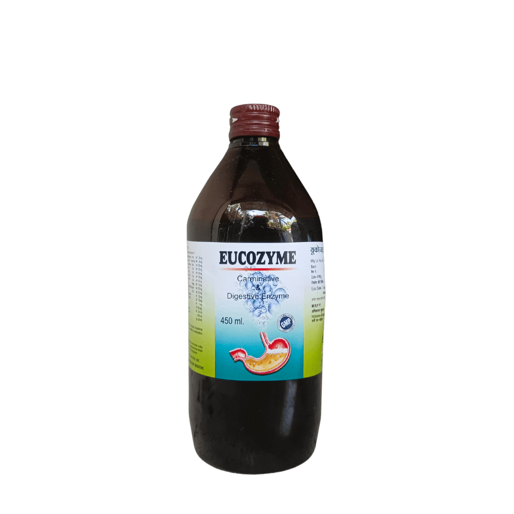 Best ayurvedic digestive enzymes syrup Eucozyme 450ml ( Pack Of 2 ) - HEALTH AIM PHARMACY