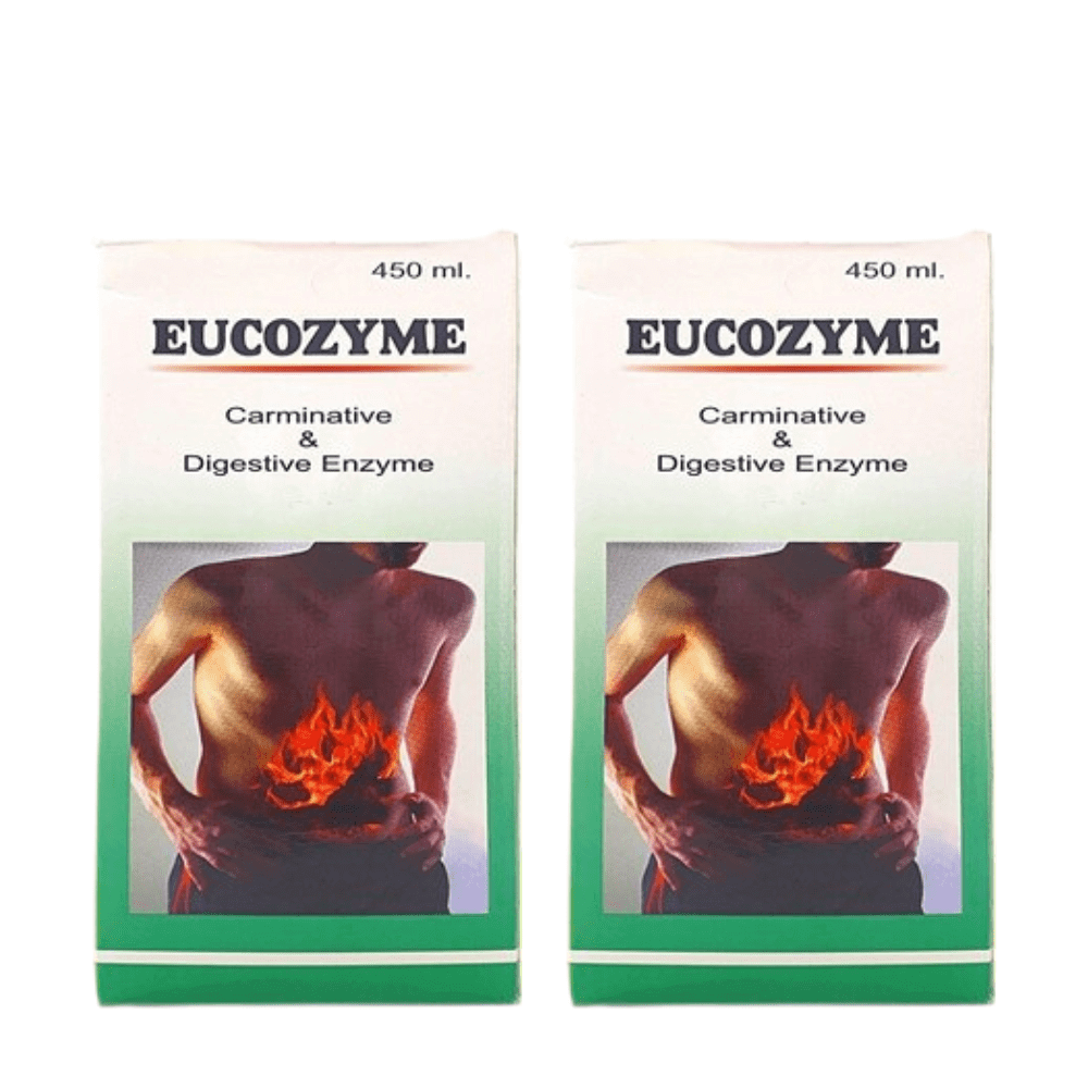 Best ayurvedic digestive enzymes syrup Eucozyme 450ml ( Pack Of 2 ) - HEALTH AIM PHARMACY