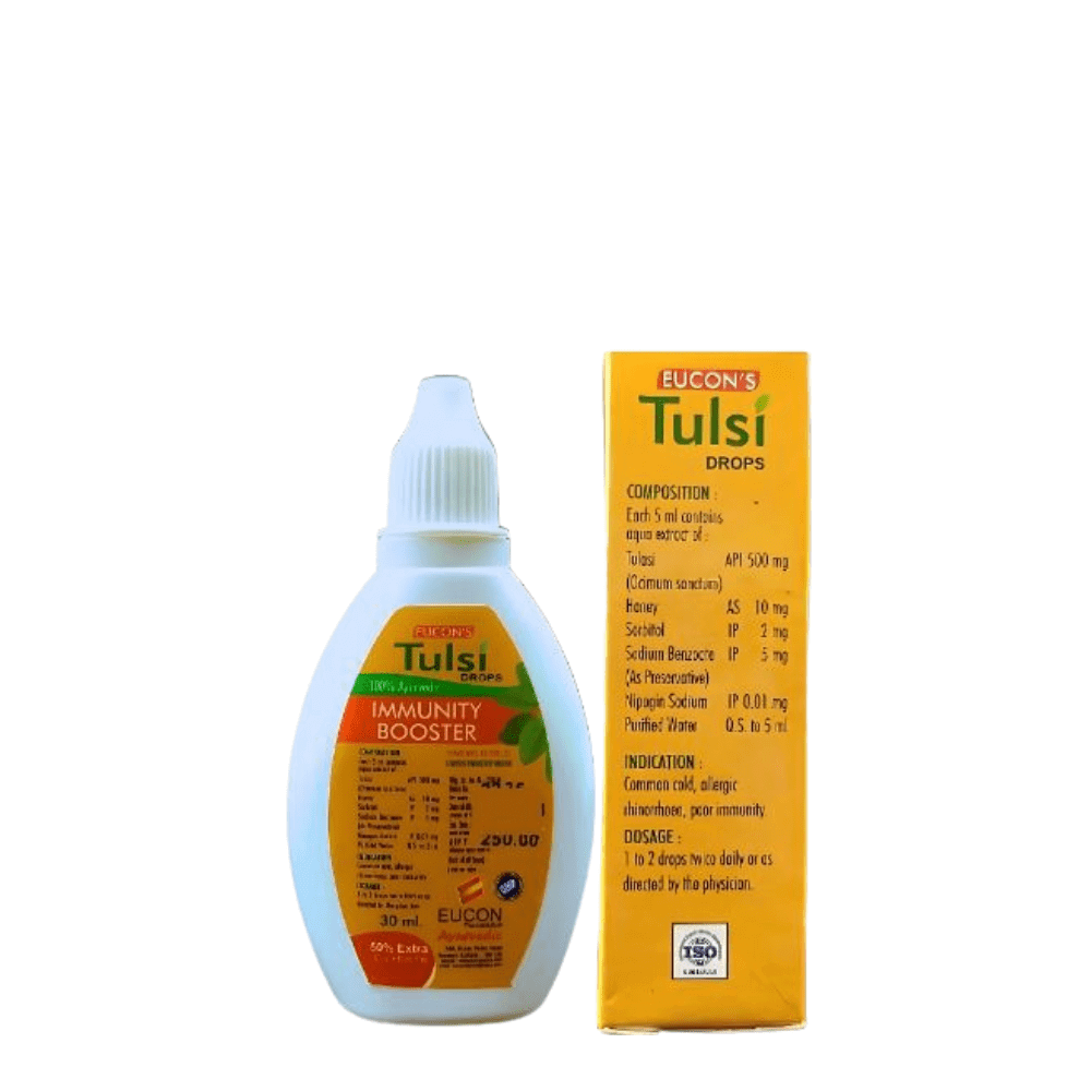 Best Ayurvedic Immunity Booster Tulsi Drops 30 ml ( Pack Of 2 ) - HEALTH AIM PHARMACY
