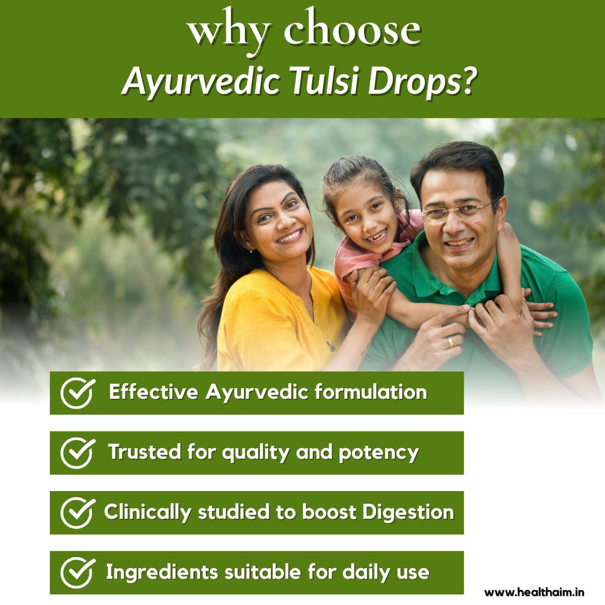 Best Ayurvedic Immunity Booster Tulsi Drops 30 ml ( Pack Of 2 ) - HEALTH AIM PHARMACY