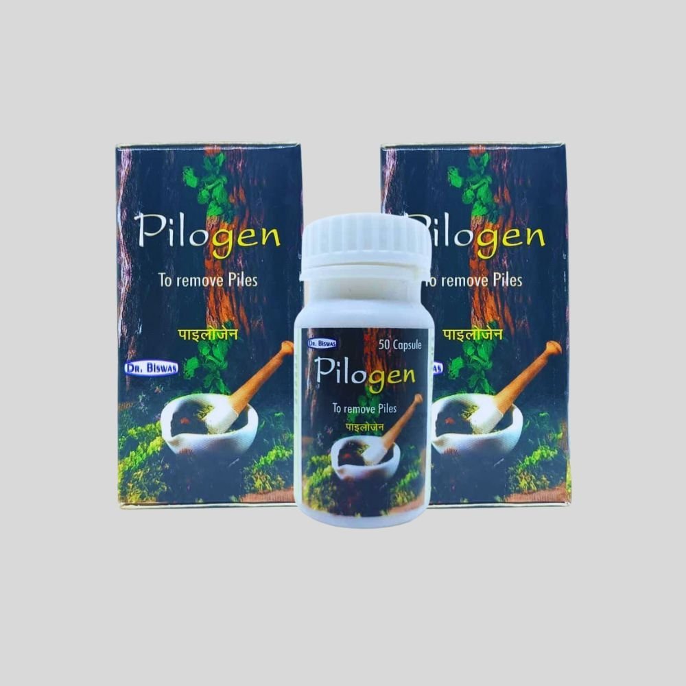 Best Piles Care Ayurvedic Pilogen Capsule (Pack of 2) - HEALTH AIM PHARMACY