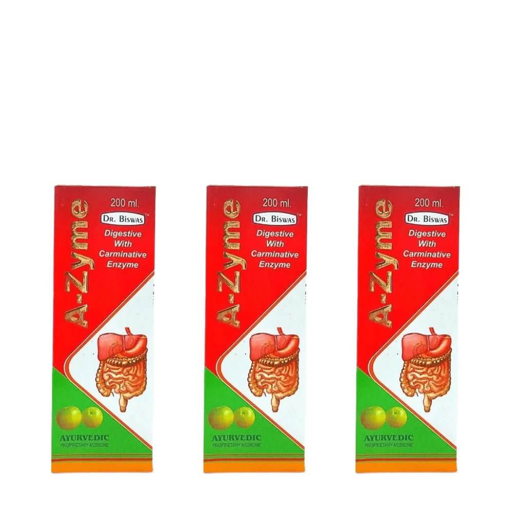 Biswas A - Zyme Syrup 200ml. Pack Of 2 - HEALTH AIM PHARMACY