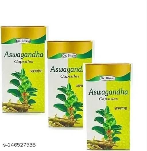 Biswas Aswagandha Syrup 450ml pack of 3 - HEALTH AIM PHARMACY