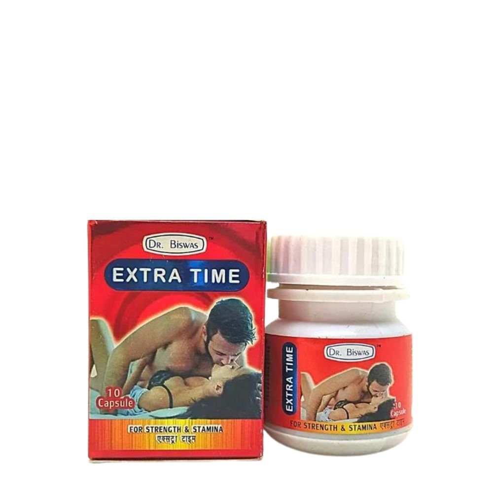 Biswas Extra Time capsule (pack of 3) - HEALTH AIM PHARMACY