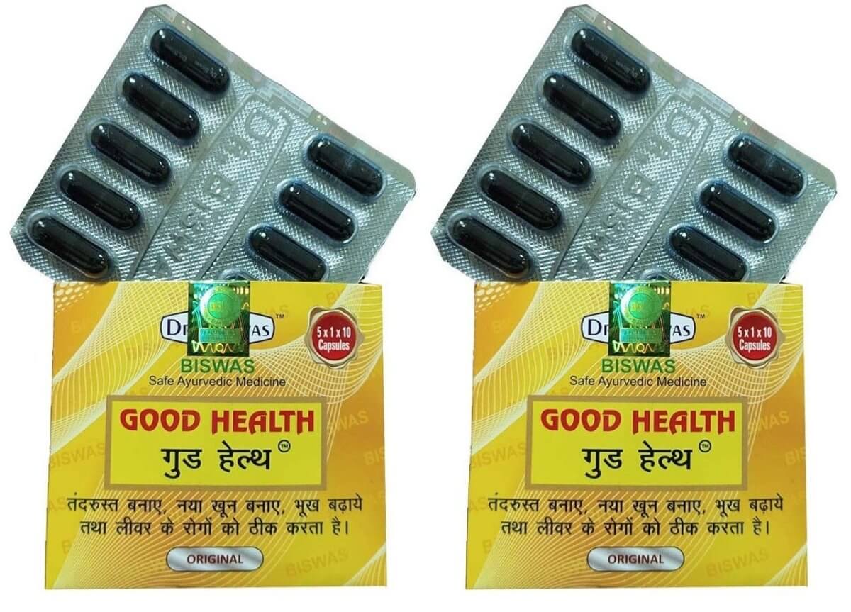 Biswas Good Health Box Capsule Pack of 2 - HEALTH AIM PHARMACY