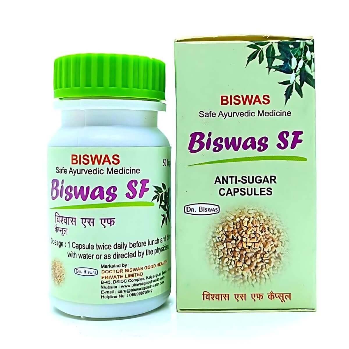 Biswas SF capsule PACK OF 3 - HEALTH AIM PHARMACY