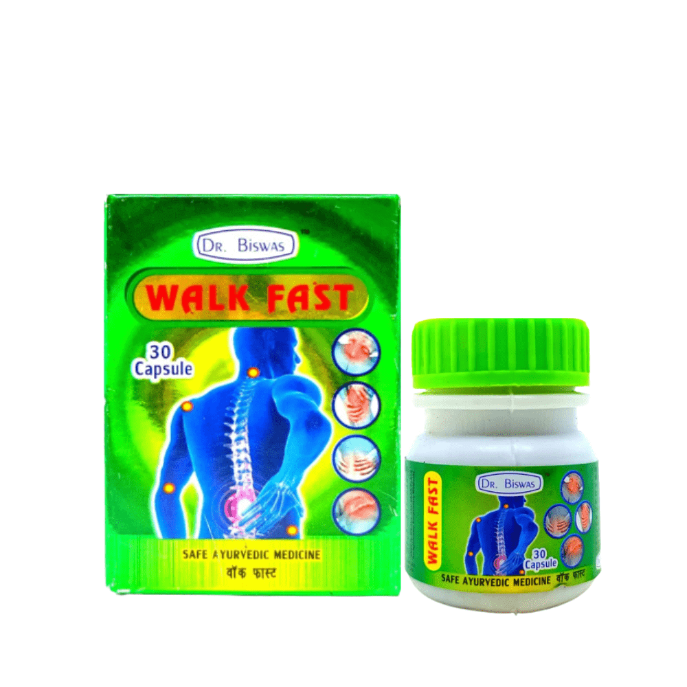 Biswas Walk Fast Capsule( Pack Of 3) - HEALTH AIM PHARMACY