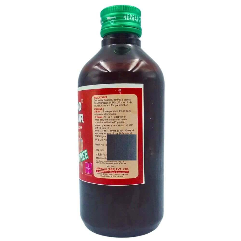 Blood Vigour Syrup 200ml(pack of 2) - HEALTH AIM PHARMACY