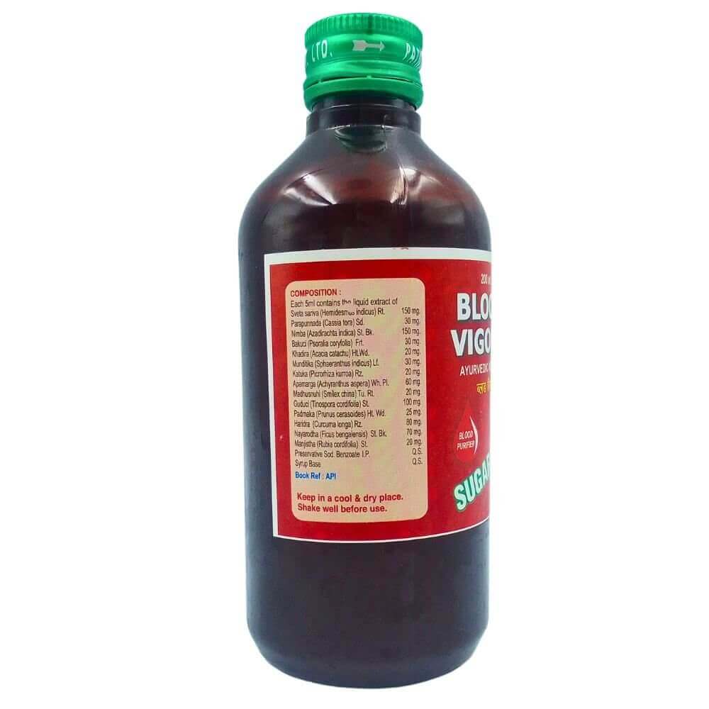 Blood Vigour Syrup 200ml(pack of 2) - HEALTH AIM PHARMACY
