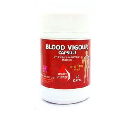 BLOOD VIGOUR SYRUP & CAPSULE(pack of 2 ) - HEALTH AIM PHARMACY