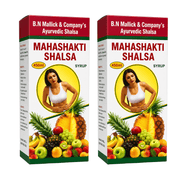 B.N Mallick Mahashakti Shalsa Syrup 450ml (Pack of 2) - HEALTH AIM PHARMACY