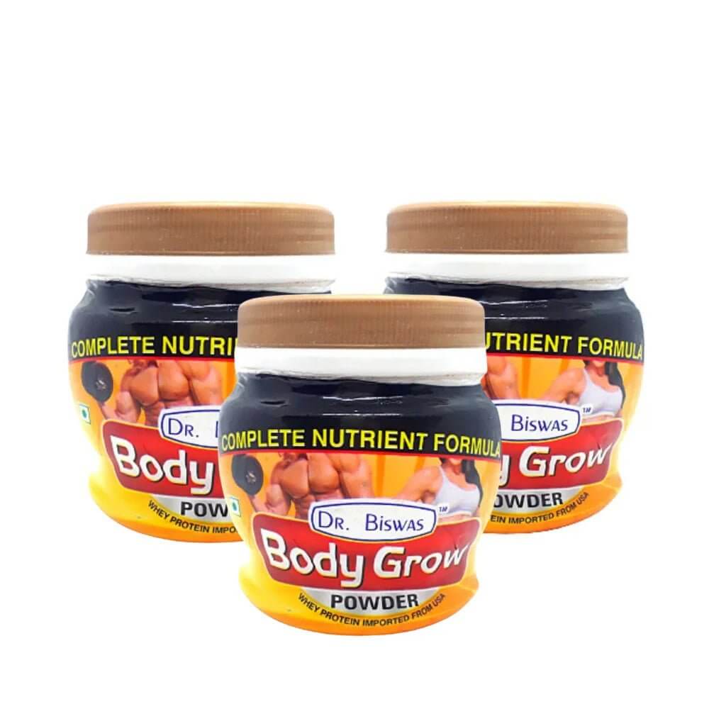 BODY GROW POWDER pack 3 - HEALTH AIM PHARMACY