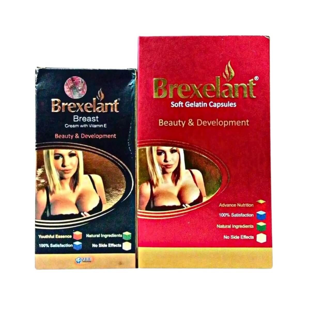 Breast Care Brexelant Breast Cream & Capsule(Combo) - HEALTH AIM PHARMACY